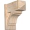 Ekena Millwork Merced Arts & Crafts Smooth Outlooker, Douglas Fir, 7 1/2"W x 16"D x 16"H OUT08X16X16MRC03SDF - alternate 1
